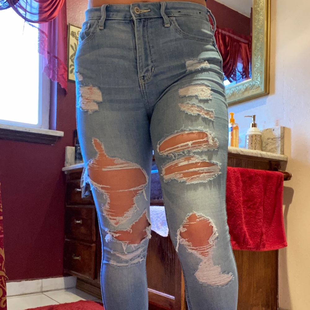 Hollister high rise jeans